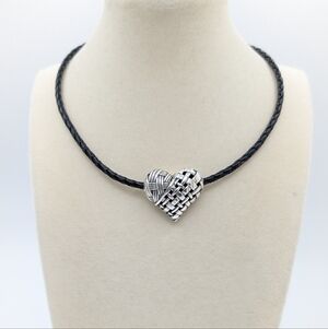 Brighton Woven Heart Necklace